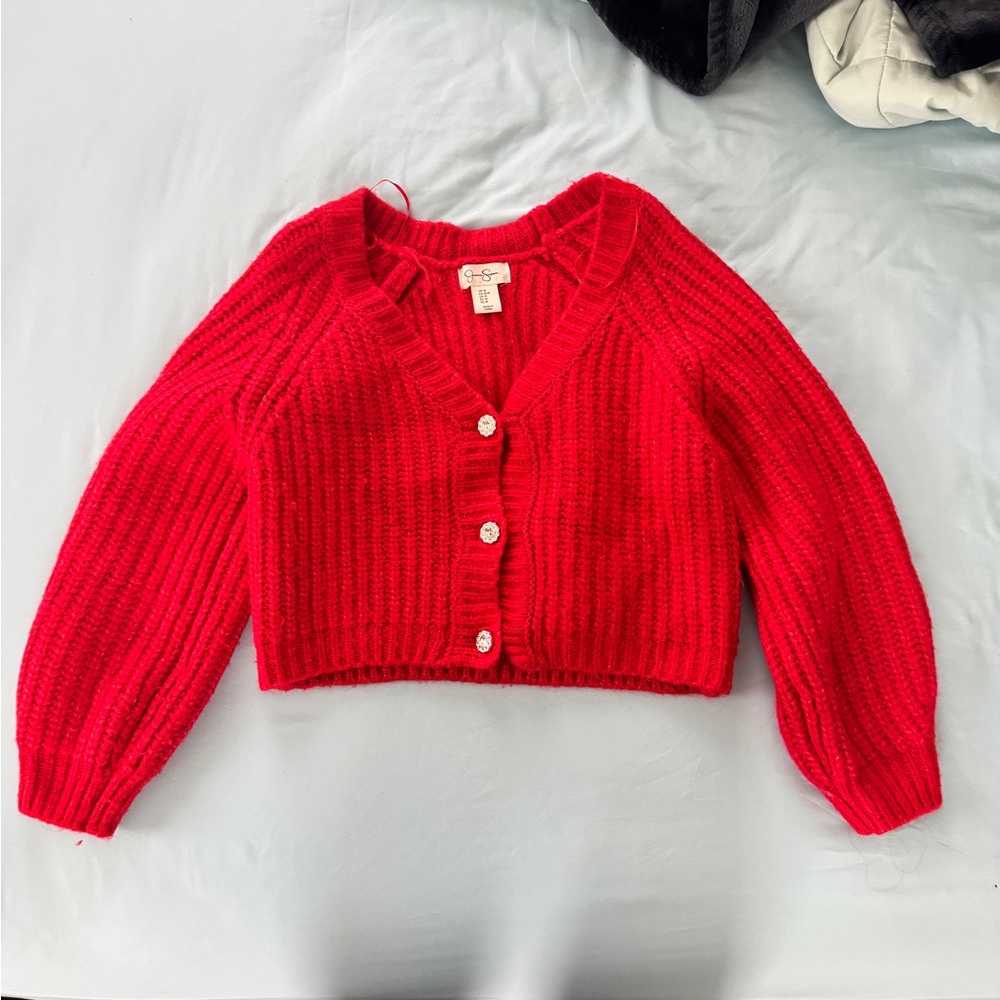 Cozy Red Sweater